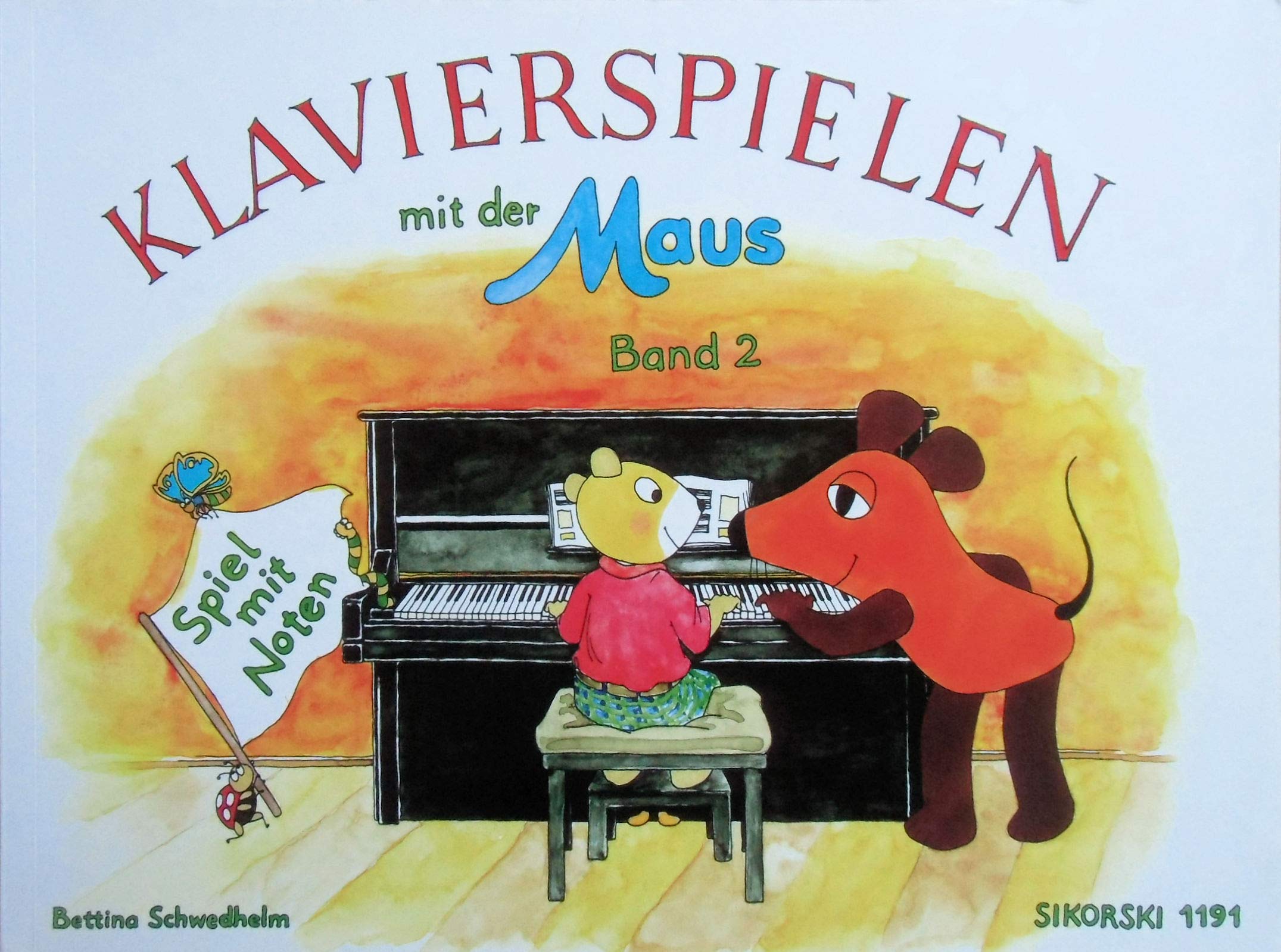 Klavierspielen mit der Maus 2. Spiel mit Noten