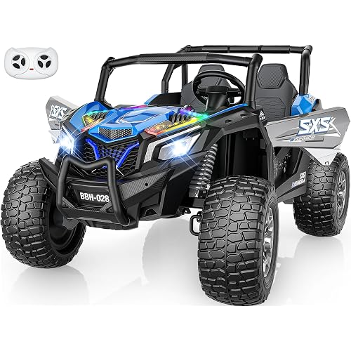 ARBELI 24V 2 Seater XXXL Ride on Toys for Big Kids 3-14, Max 5.5mph & 220lb