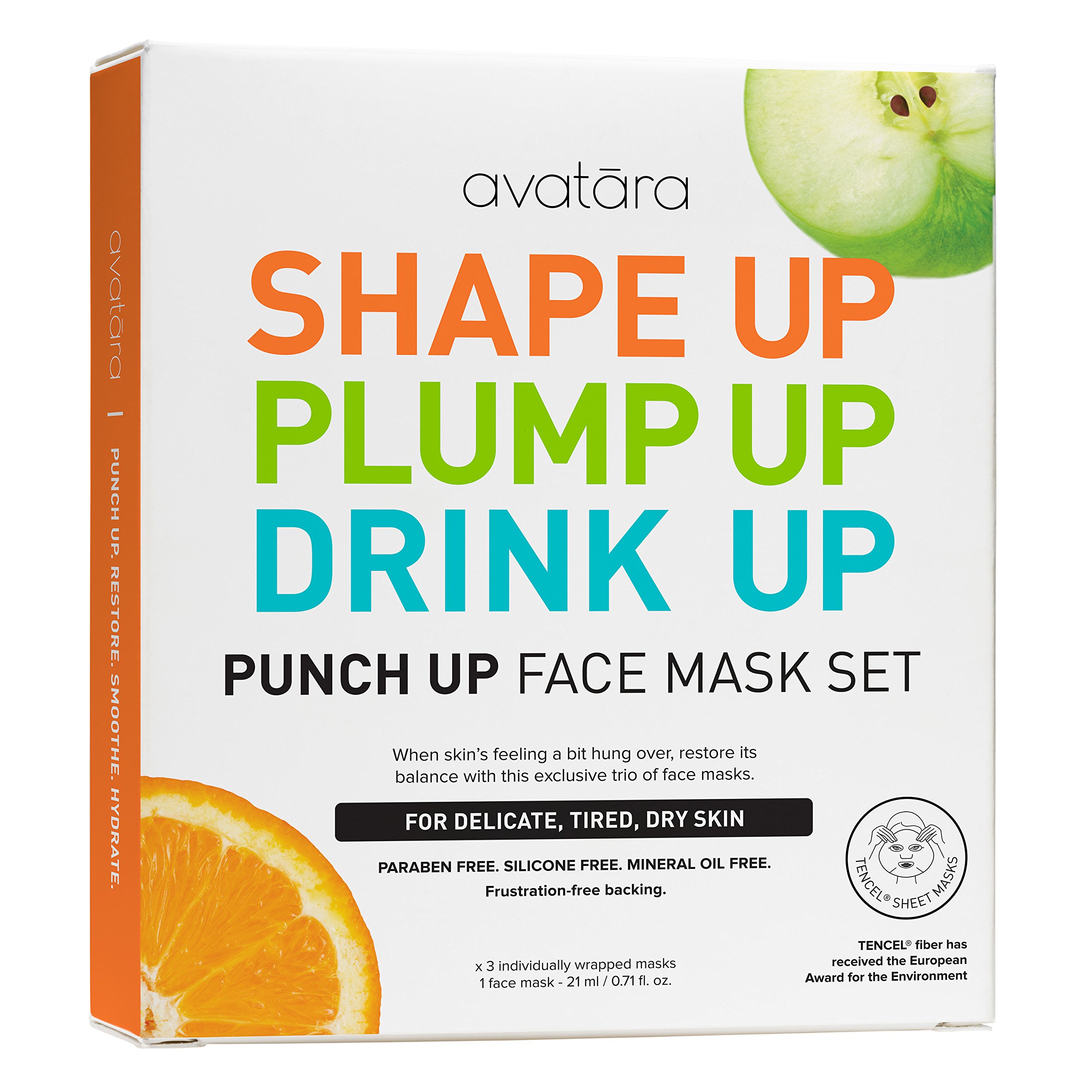 Avatara Punch Up Face Mask Set