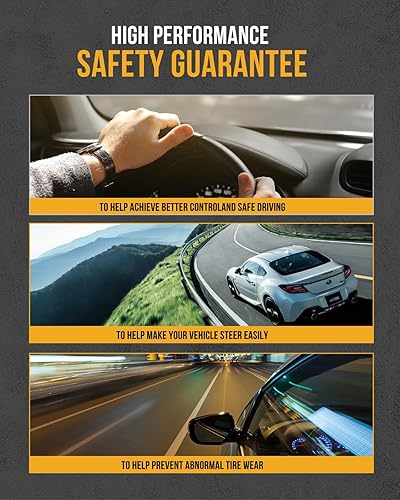 Miniatura 9 de KAC Kit de montaje de brazo de control superior delantero apto para RainierTrailblazerEnvoy 04-07, Chevy Ssr 03-06, Ascender 04-08, 9-7x 05-09wbrazo