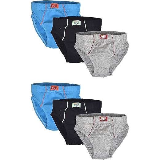 Boys Multicolor Cotton Briefs 70cm