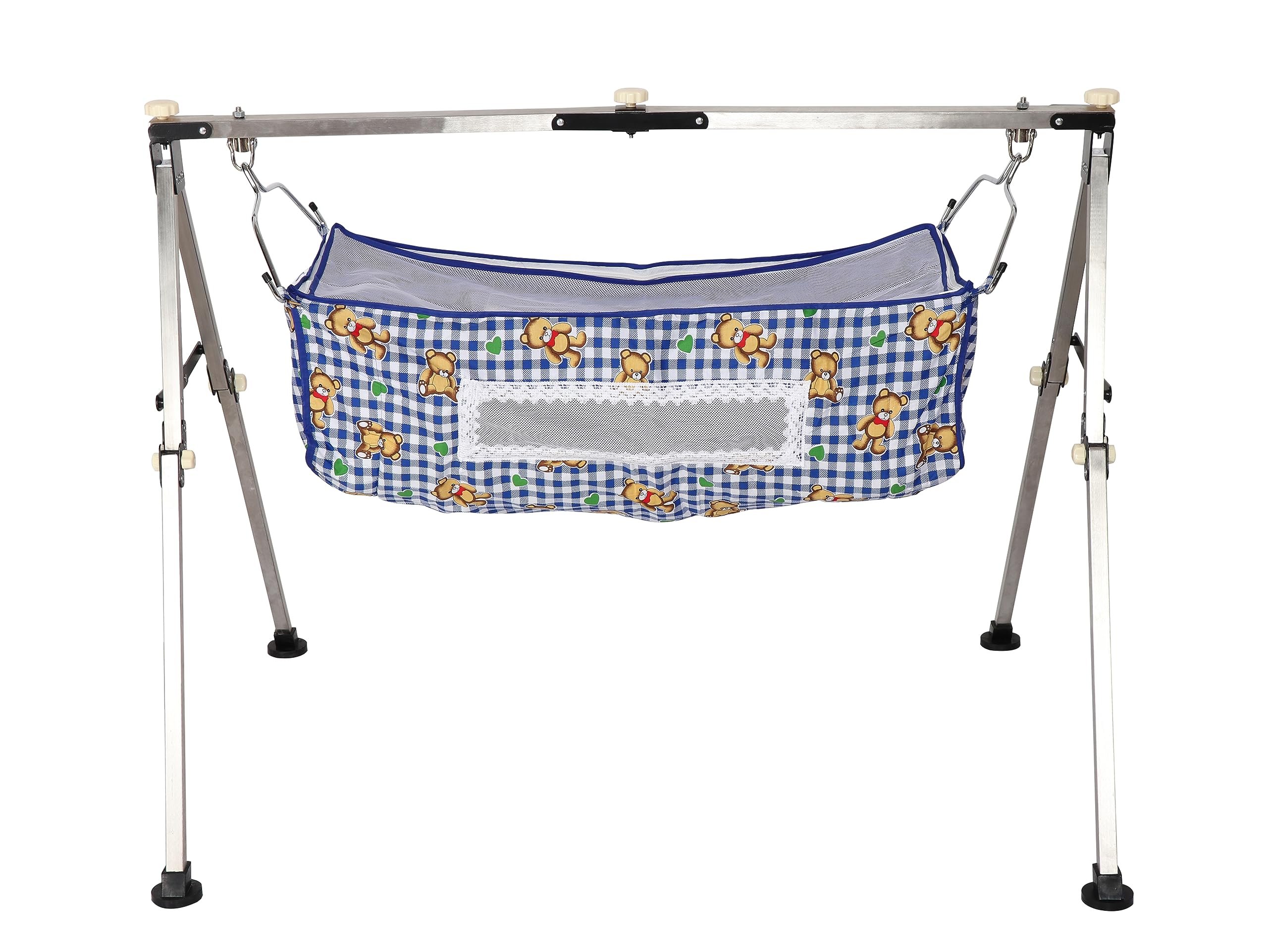 Natraj Porta Baby Swing SS (Silver)