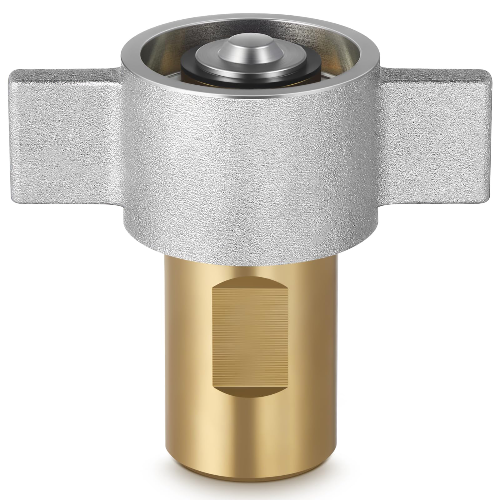 1 confezione da 1-0,6 cm Npt Wet Line Dado ad alette idraulico