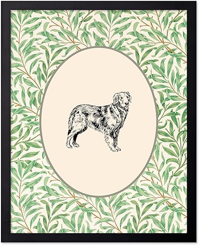 Miniatura 80 de Poster Master Impresión Vintage de Cachorro - Póster Retro de Perro - Arte Pastel - Diseño de Pared de Animal Floral - Arte Bohemio Chic -