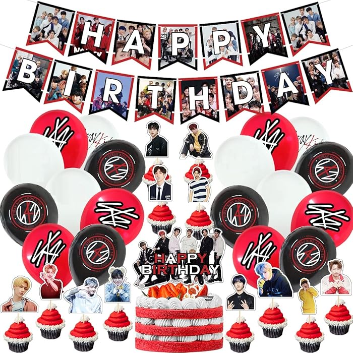 Buy STRAYKIDS Birthday Party Supplies, STRAYKIDS Birthday Decorations