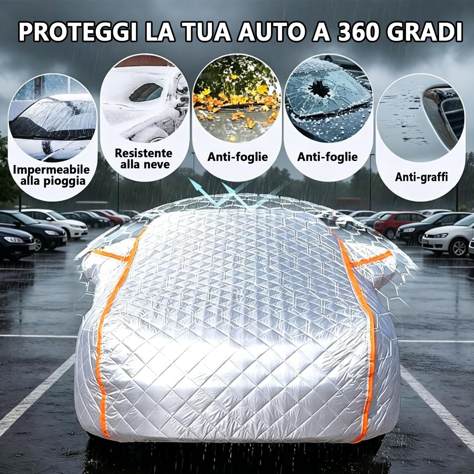 Funda Coche Antigranizo para V olkswage G olf 8