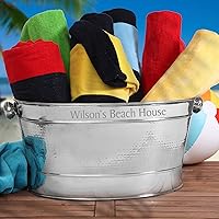 Vista 3 de Personalization Universe Tina personalizada para fiestas de la colección Hampton