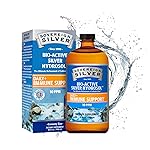 Sovereign Silver Immune Support - Colloidal Silver, Bio-Active Silver Hydrosol, 10 ppm, Liquid Twist Top, 32 Fl Oz, (946 mL)