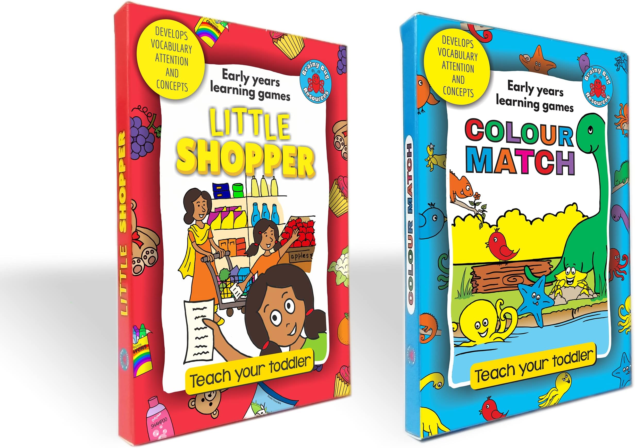 Early Years Language Learning Games | English Vocabulary | Everyday Objects | Early Colours
