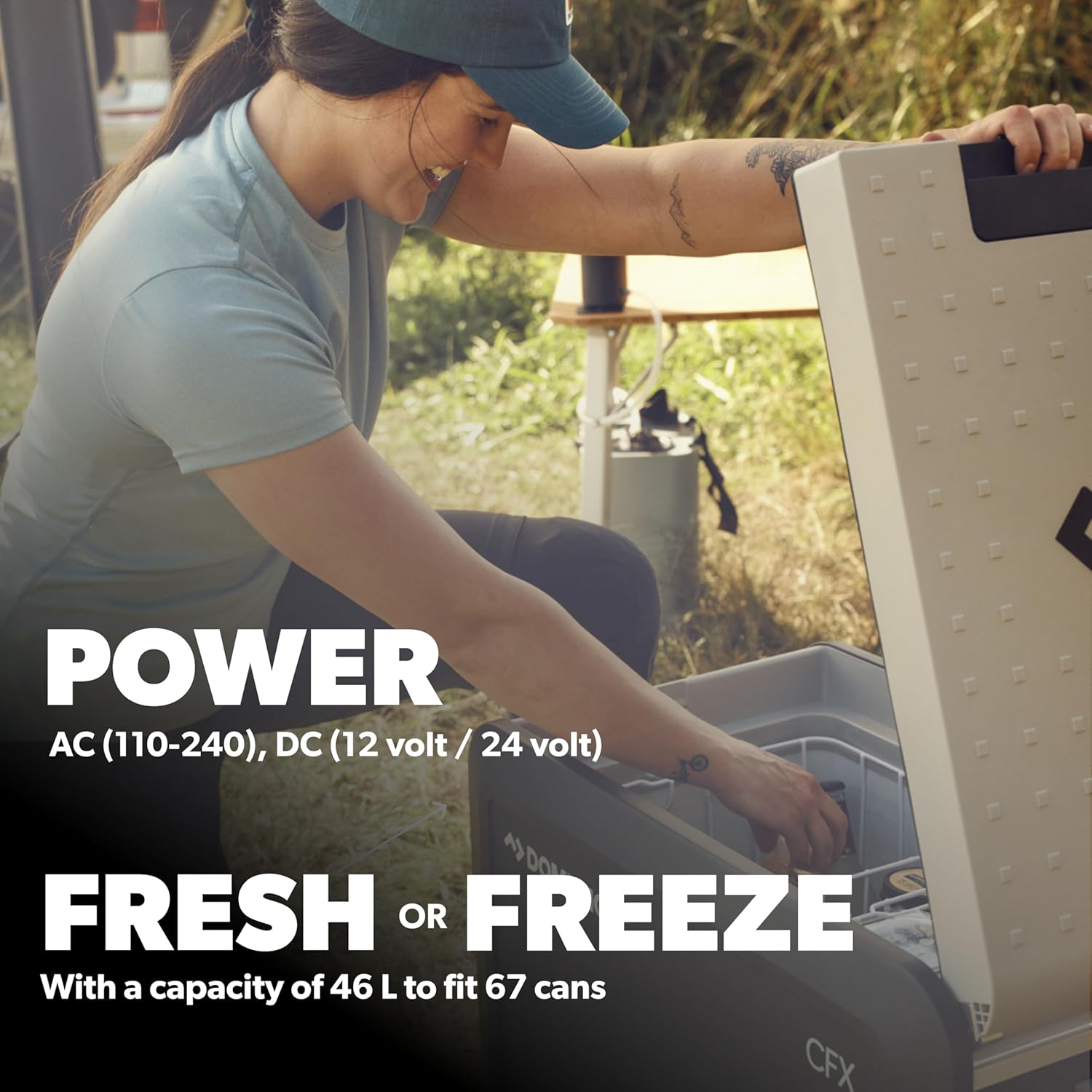 Dometic Black 1.6 Cubic Feet Portable Electric Cooler