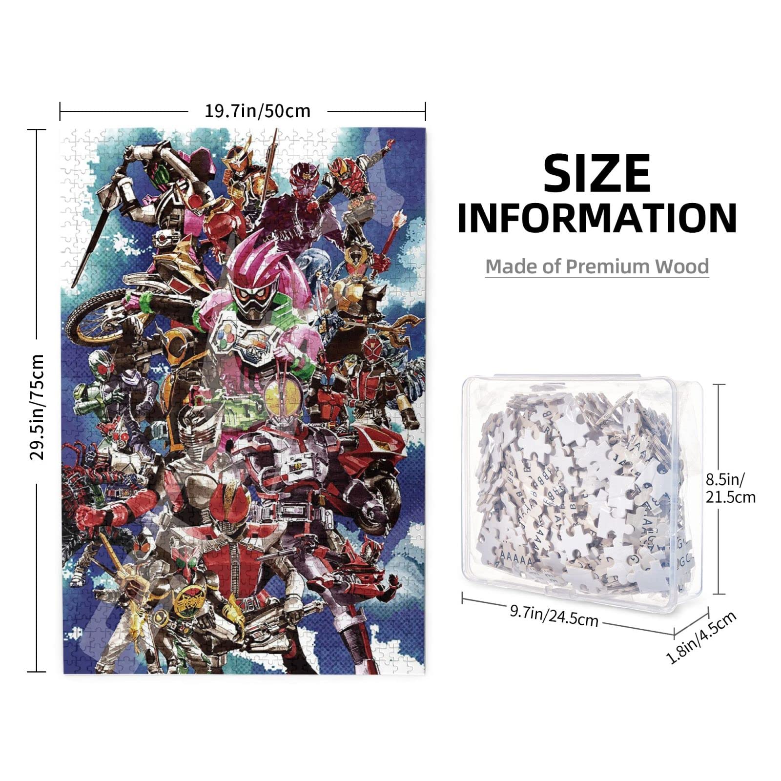 Amazon.co.jp: 1000ピース ジグソーパズル 仮面ライダー平成