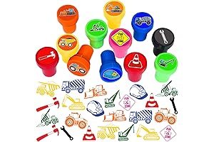 Construction Themed Stampers for Kids