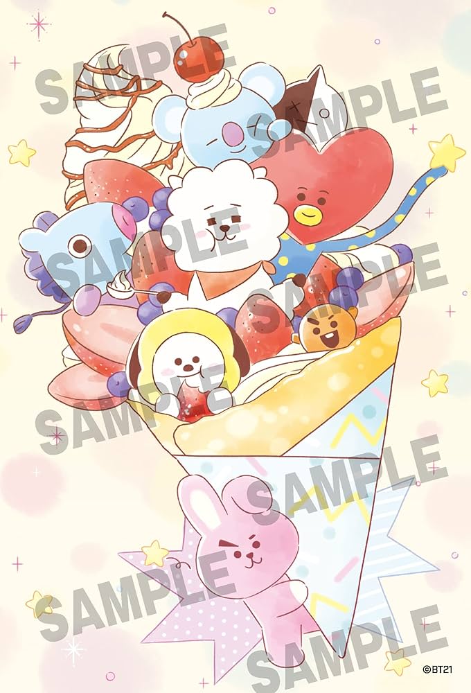 Amazon.co.jp: BT21ポストカードBOOK ([バラエティ]) : LINE Friends