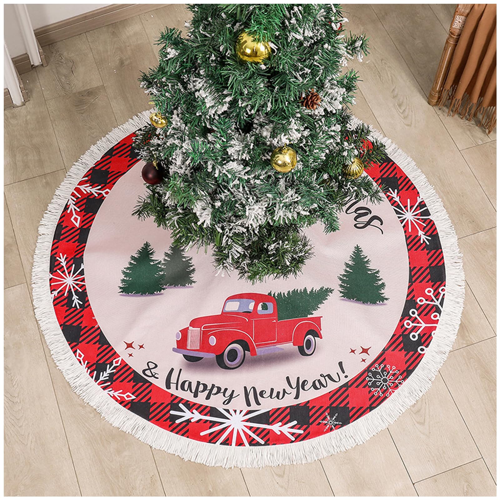 Christmas truck tree skirt Clearance