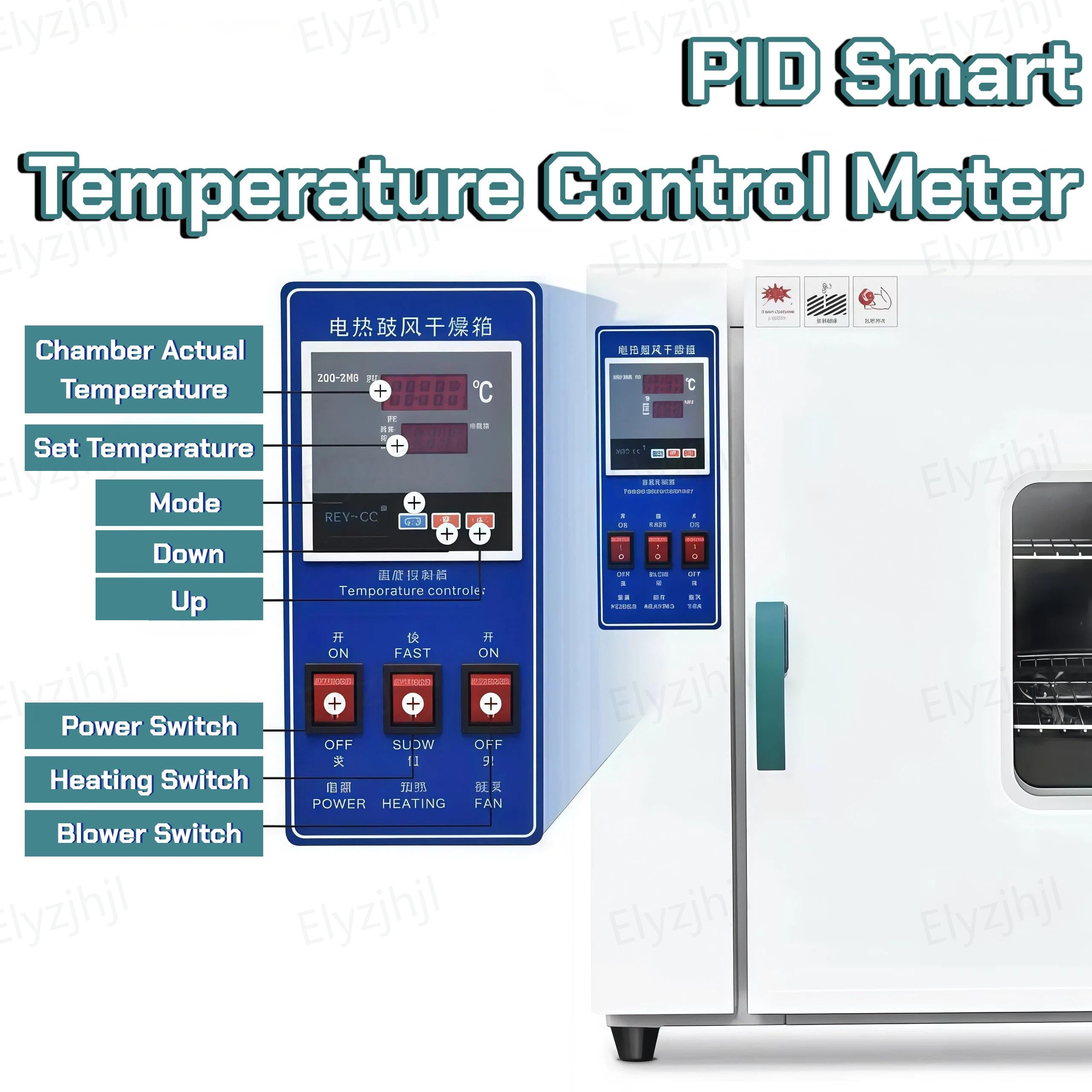 Stufa di Essiccazione da Laboratorio a Convezione Forzata Professionale, Forno Digitale in Acciaio Inox, RT+50-250°C, Timer 9999 min, Riscaldamento Uniforme per Industria e Ricerca (16L / 43L) (43L)