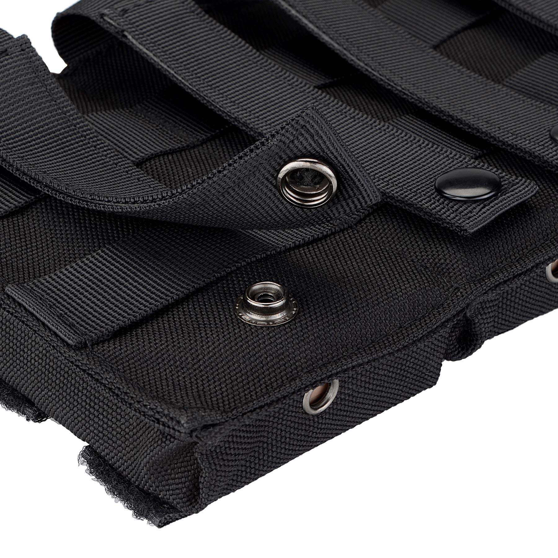 Raiseek Mag Pouch Molle Magazine Pouches for Pistol and Rifle, Triple
