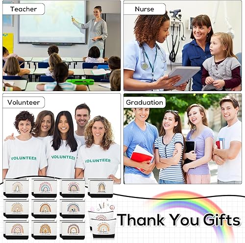 Miniatura 5 de 24 bolsas de maquillaje inspiradoras para regalo de agradecimiento, regalo de agradecimiento para profesores, Sometimes You Forget You're Awesome