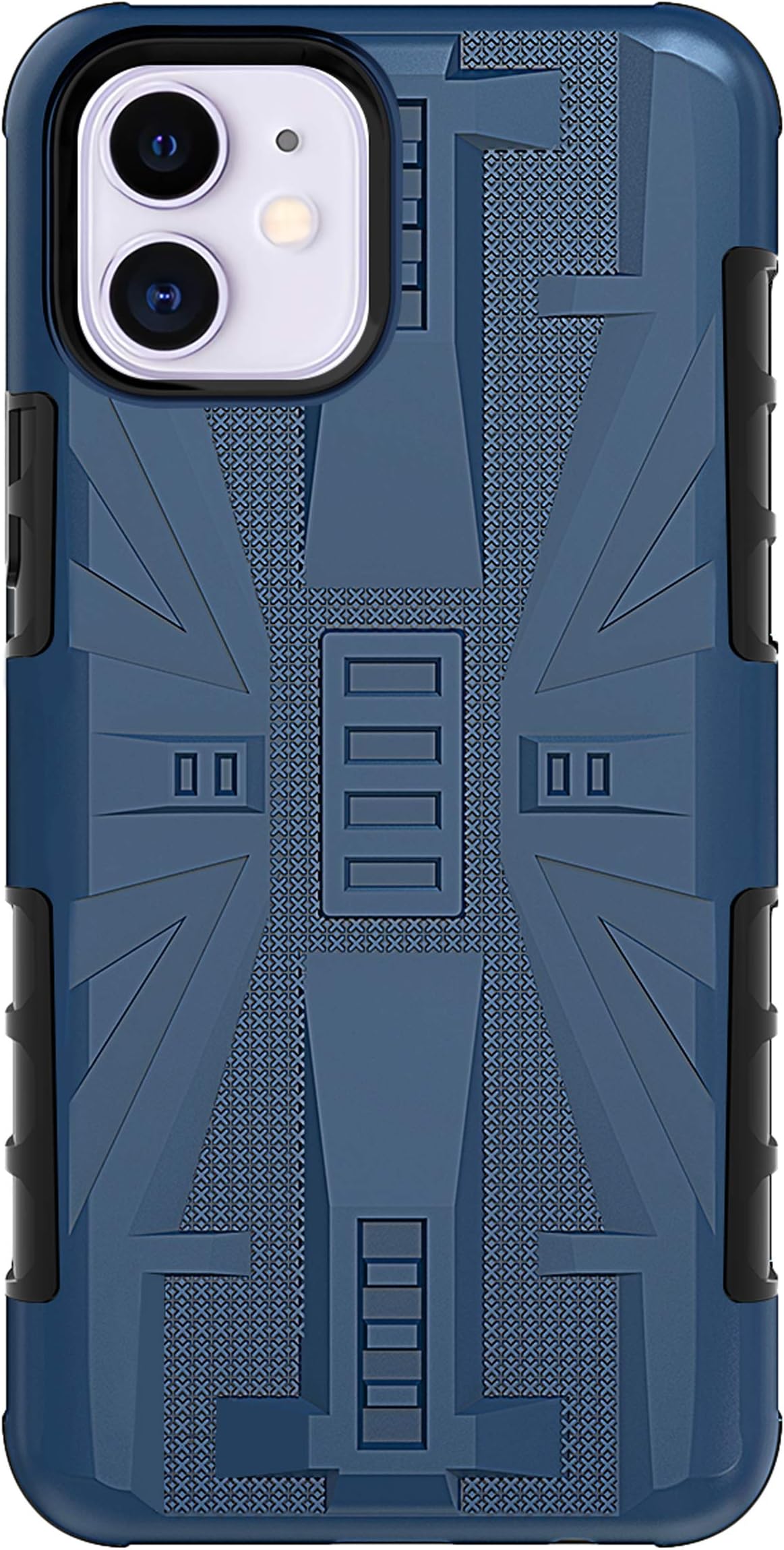 i0hone 11 Case Matte Compatible with Apple iPhone 11 Smart Cover Soft TPU PC i phone11 1phone Cases Utlra Thin Slim iphon 11case for iphone11 Fundas 6.1 inch 2019 (Navy Blue)