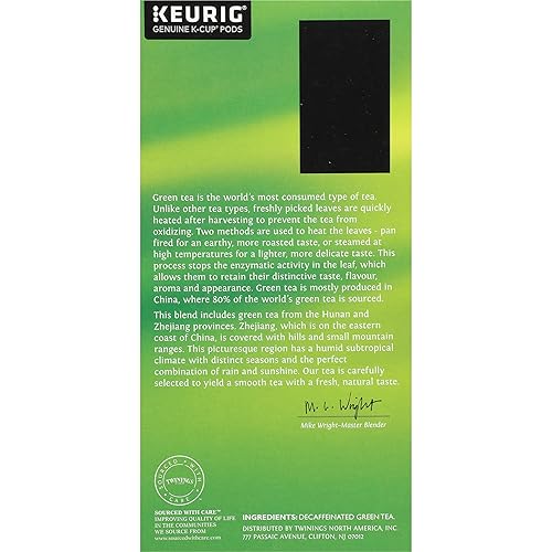 Miniatura 9 de Twinings - K-Cups de té descafeinado verde caja de 24 unidades paquete de 2 con barras de miel By The Cup