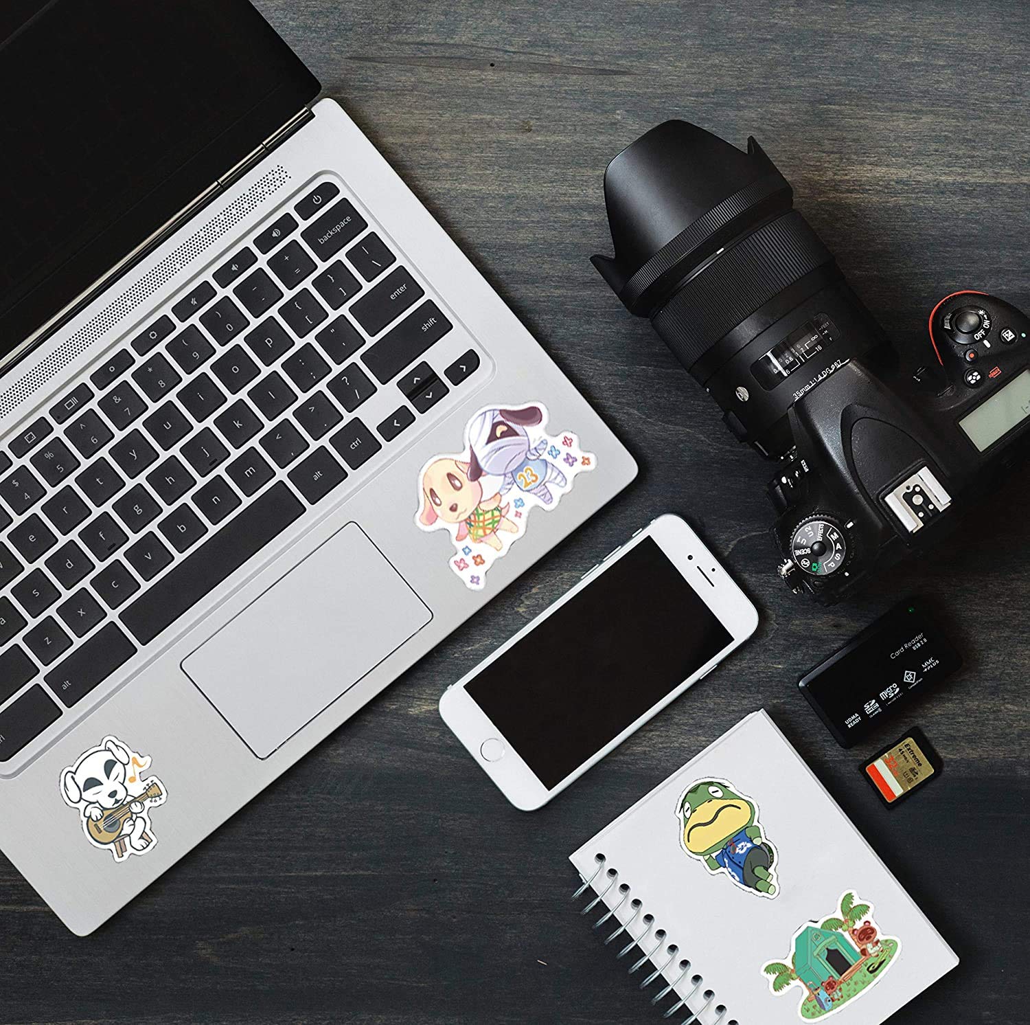 100 Autocollants Animal Crossing - Dessins Mignons Imperméables - Pour Décorer Mug, Skateboard, Cahiers, Ordinateur