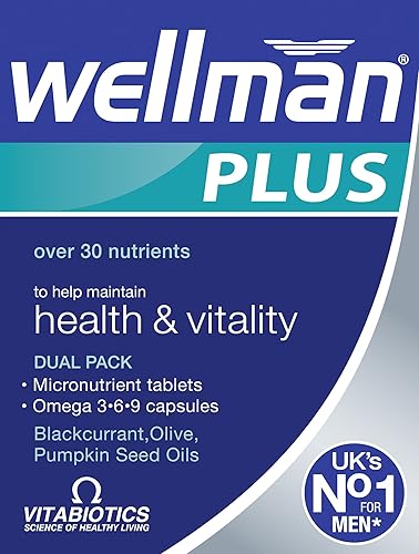 Wellman Plus Omega 36956comprimidoscápsulas, Pack de tres