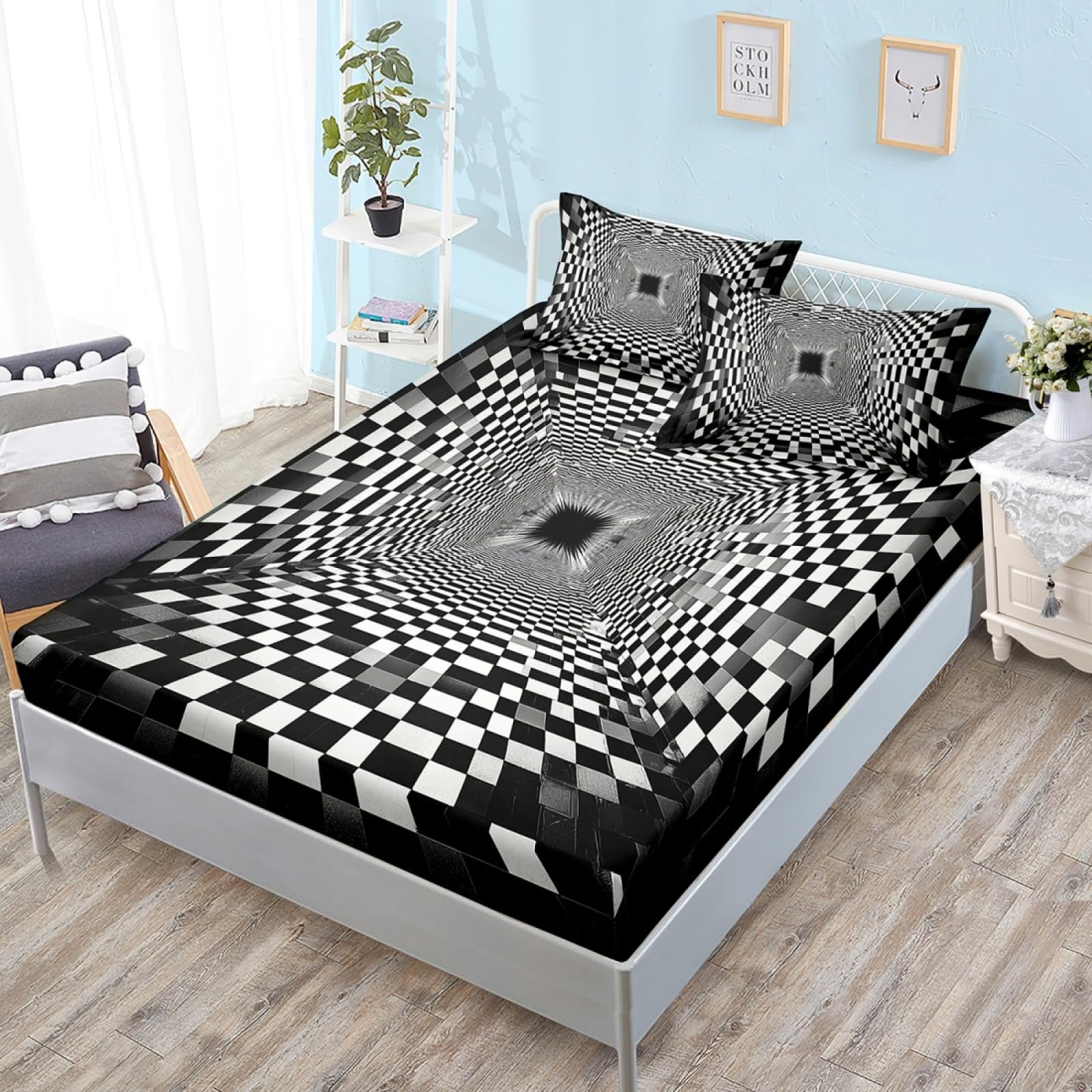 King Size Fitted Sheets Deep Fitted King Size Sheet Bedsheet 30cm Deep