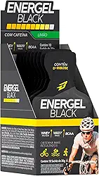 Energel Black 10 Sachês Sabor Limão Bodyaction
