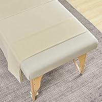 Vista 46 de MRJ Microfiber Massage Sheet Set of 3 Pcs,for Massage Tables,Includes Massage Table Cover, Massage Fitted Sheet,and Massage Face Rest Cover,Navy Blue