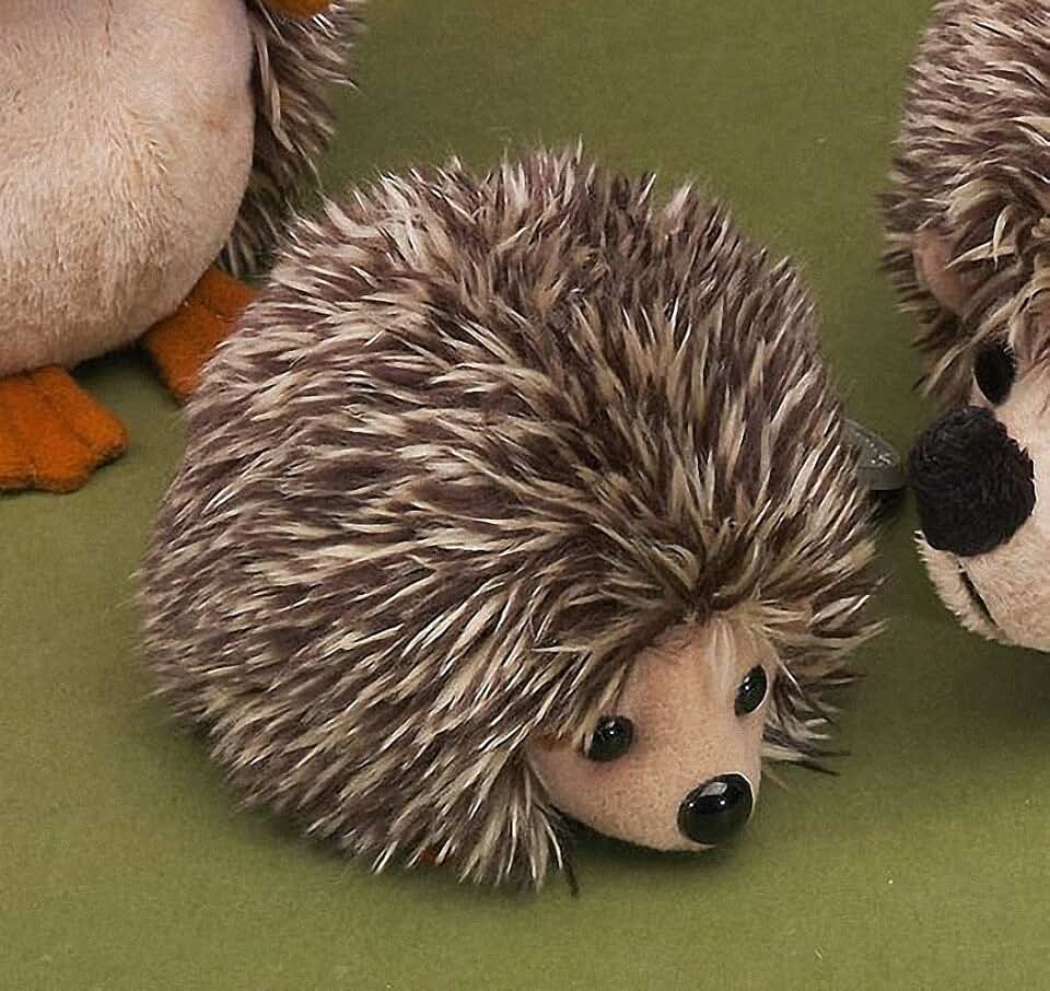 Giocattolo Per Cani A Forma Di Riccio In Peluche - Morbido, 12 Cm, Per Cuccioli E Cani Piccoli - Foto 3