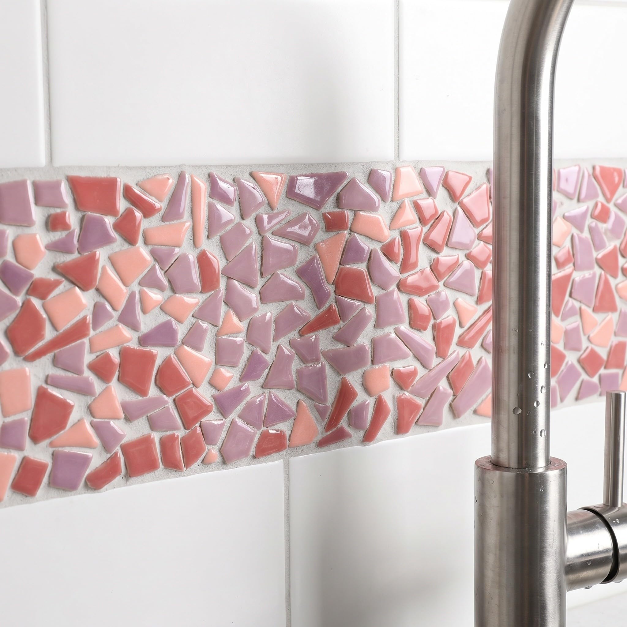 Toddmomy 1 sacchetto di mosaici in ceramica per lavori fai da te, pezzi di
