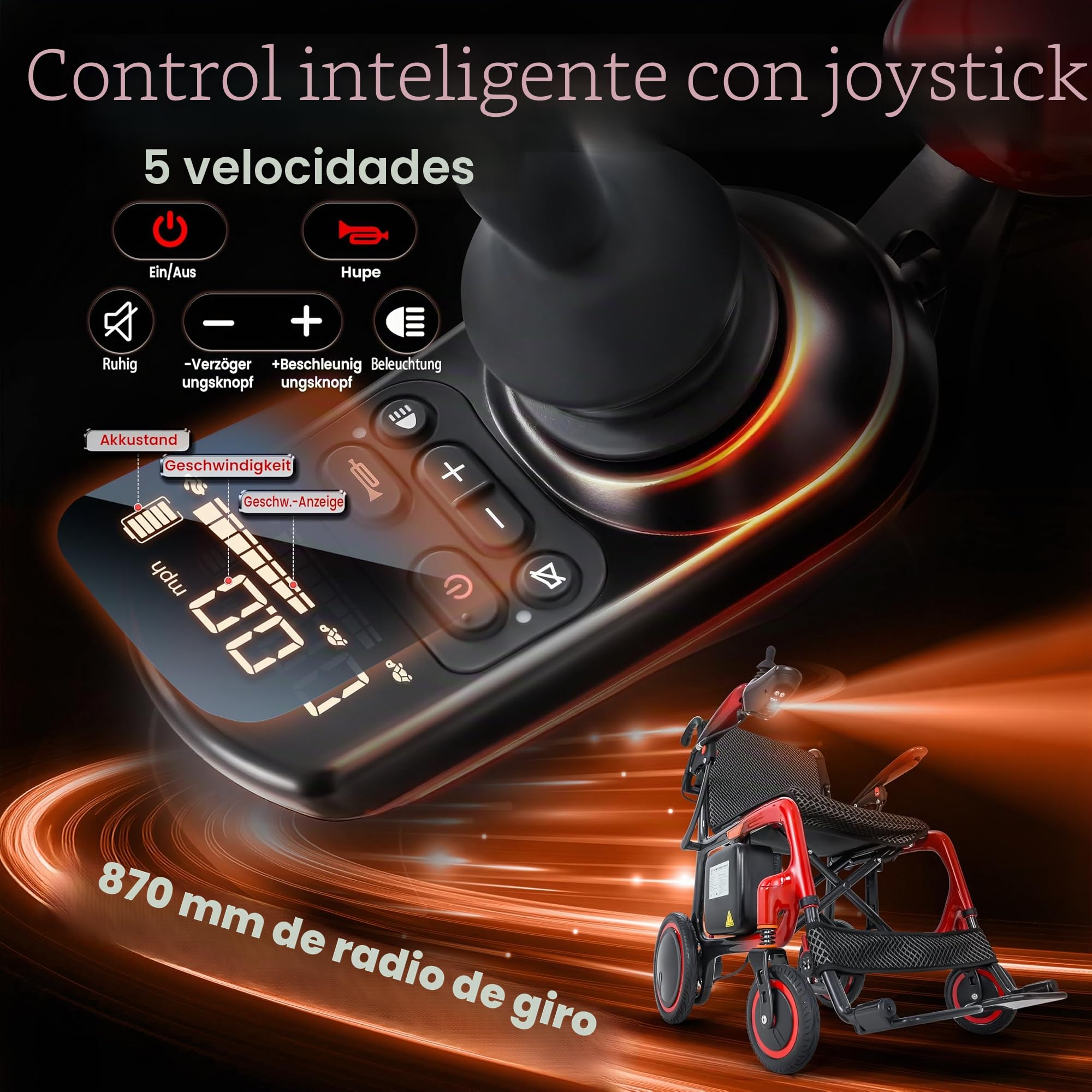 Silla de ruedas eléctrica plegable, solo pesa 13 kg, 2 pilas de 12 Ah, silla de ruedas eléctrica, 45 km de alcance, silla de ruedas de fibra de carbono de alta calidad, con cojín de asiento
