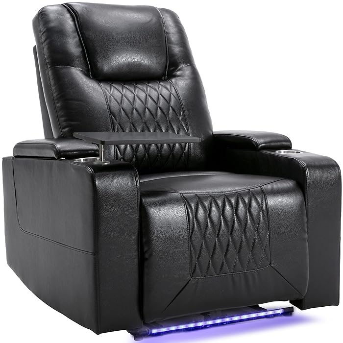 Buy Electric Recliner Chair with USB Charge Port/360 Swivel Tray Table