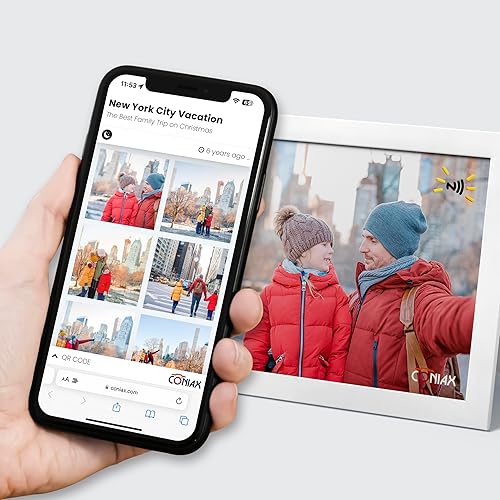 Miniatura 3 de Álbum de fotos NFC de marco inteligente CONIAX de impresión personalizada