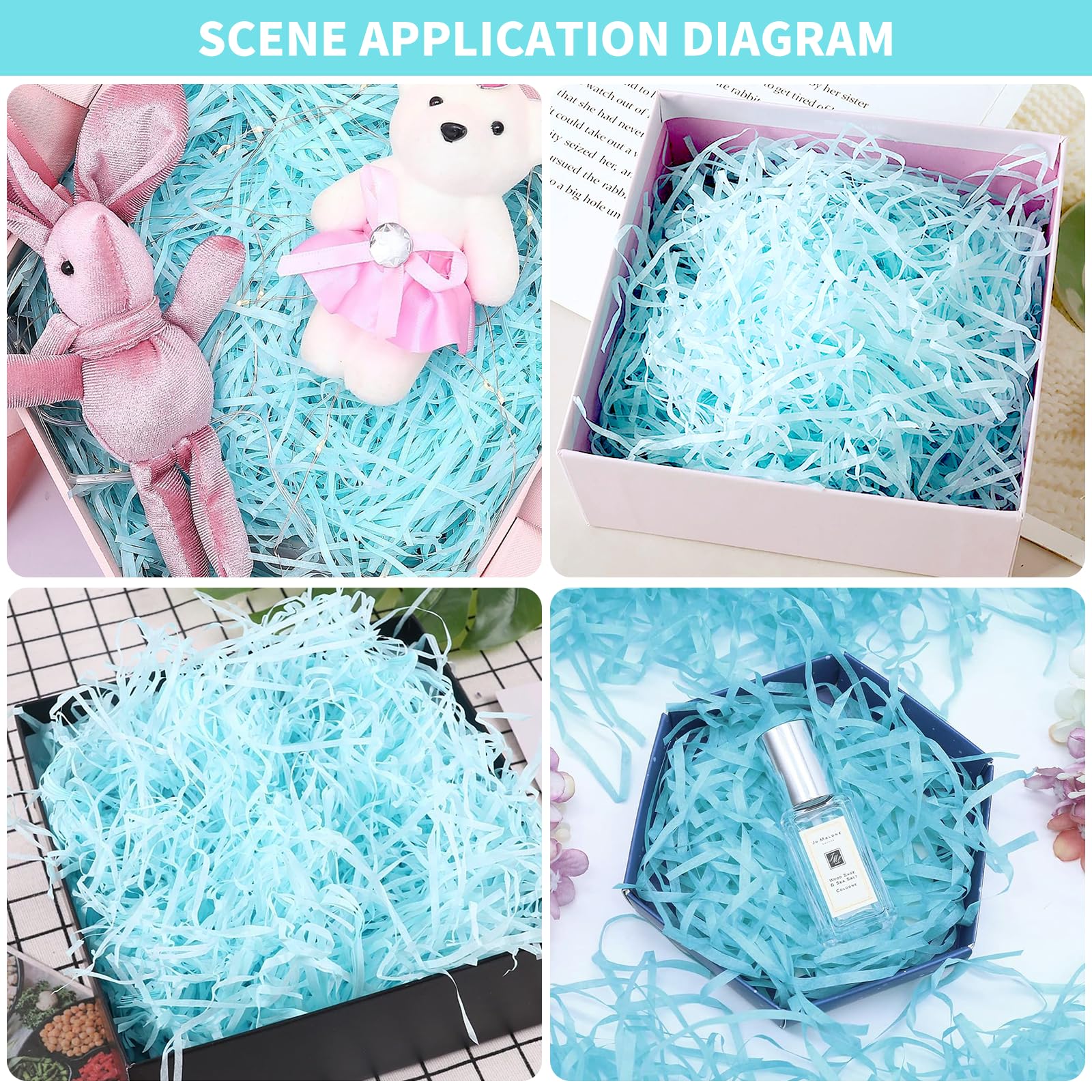 Carta Velina Decorativa Verde Per Pacchi Regalo - Confezione Da 500g Per Natale, Matrimoni E Occasioni Speciali - Foto 3