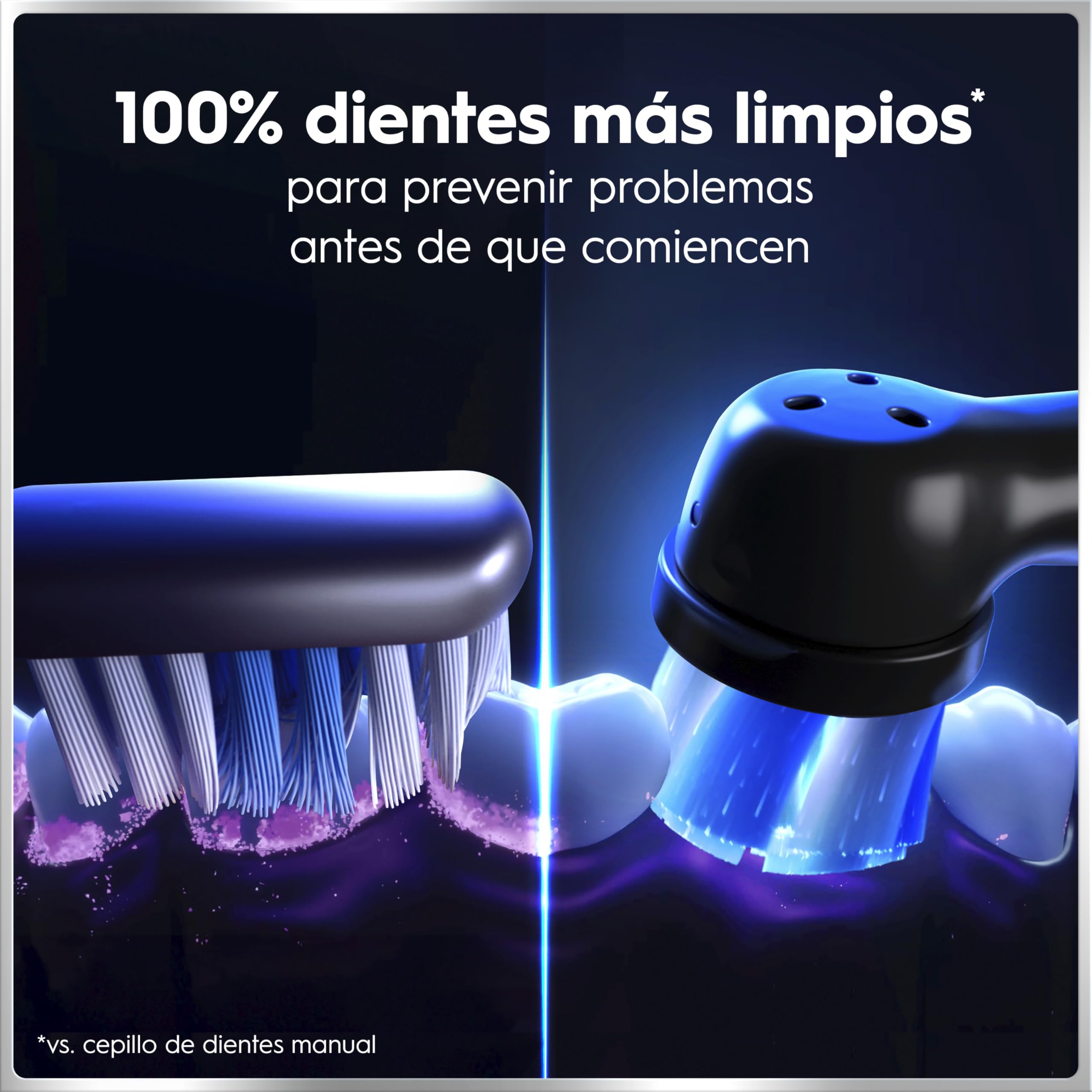 Oral-B iO 6 Pack De 2 Cepillos De Dientes Eléctricos Negro y Rosa, 4 Cabezales De Recambio y Estuche De Viaje, 5 Modos De Cepillado Con Blanqueamiento Dental, Sensor De Presión, Diseñado por Braun - 4