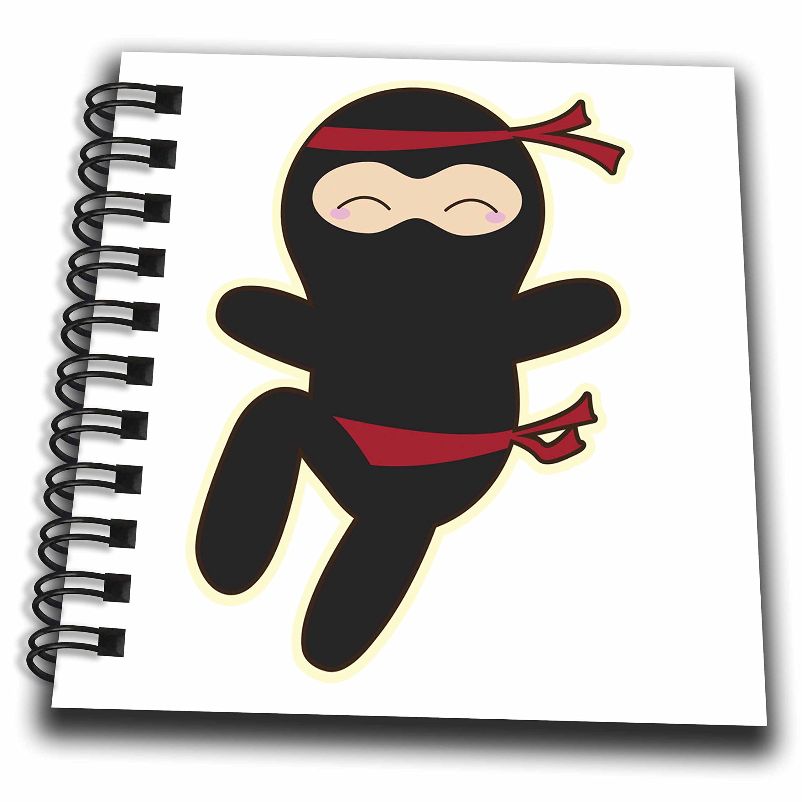 Bloc-notes de poche ninja dessin animé pour vos notes rapides - 3