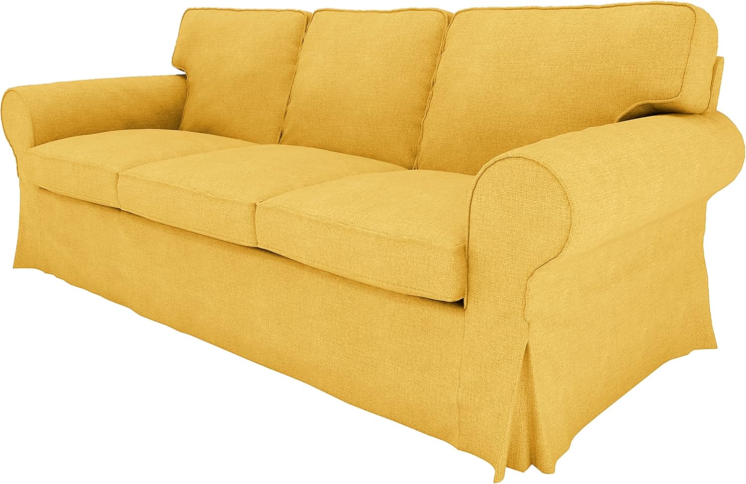 BACoverZone Couch Covers for IKEA Ektorp 3seat Sofa, Cover Only! Sofa