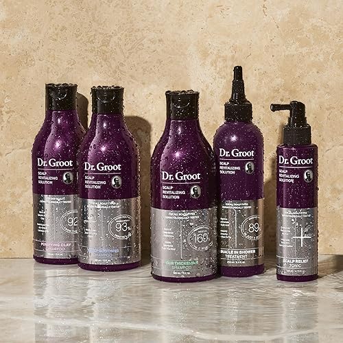 Miniatura 7 de Dr. Groot Solución revitalizante para el cuero cabelludo, tónico para aliviar el cuero cabelludo, con manzanilla, niacinamida, mentol  con biotina y