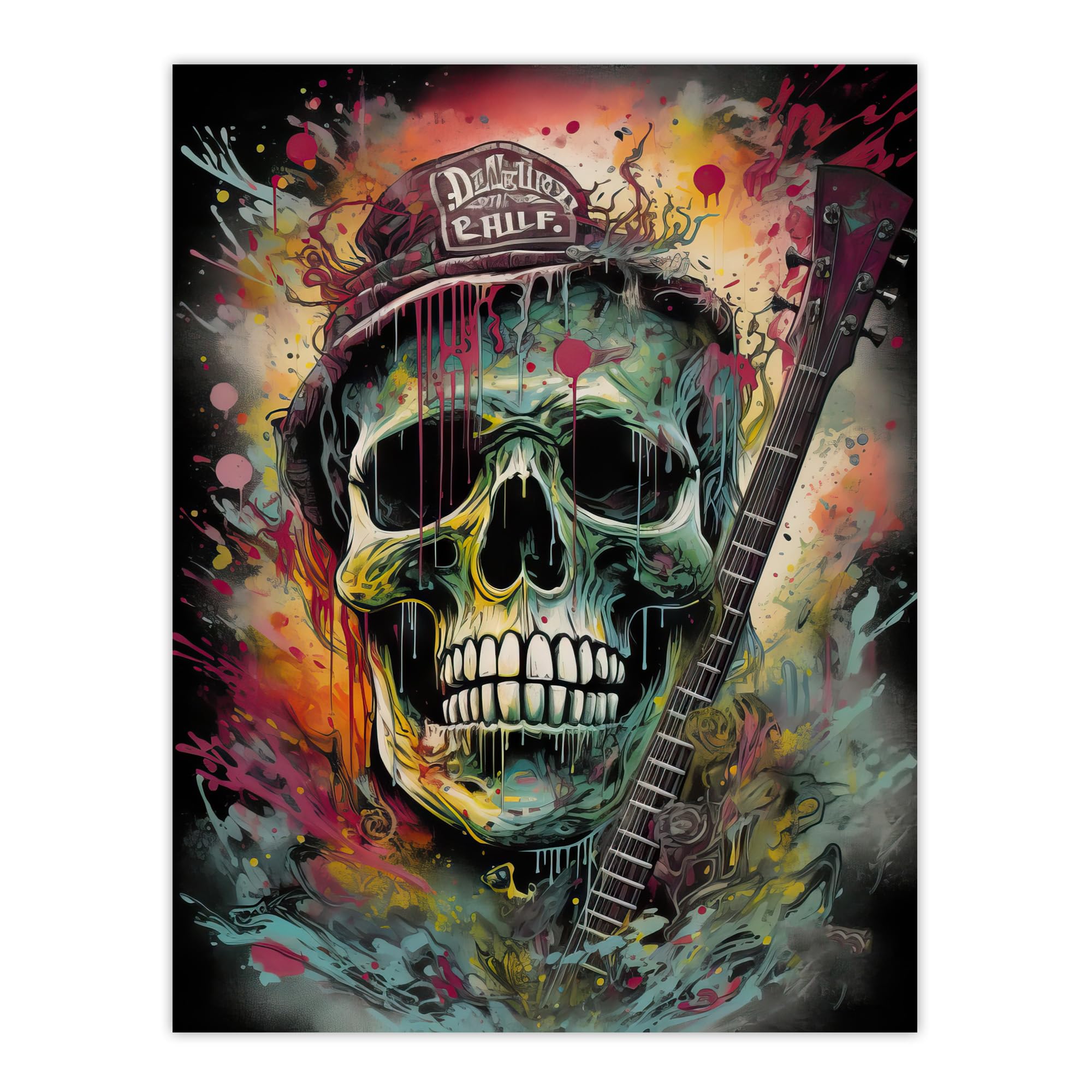 Artery8 Hillbilly Music Artwork Poster W18" x H24"