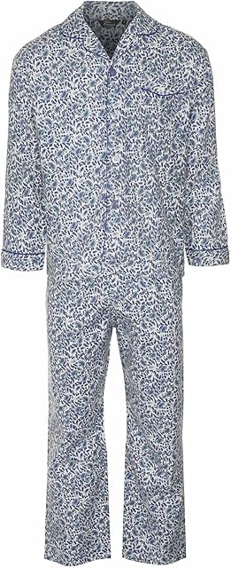 Mens Champion Brushed Cotton Pyjama nightwear lounge wear Blue XL