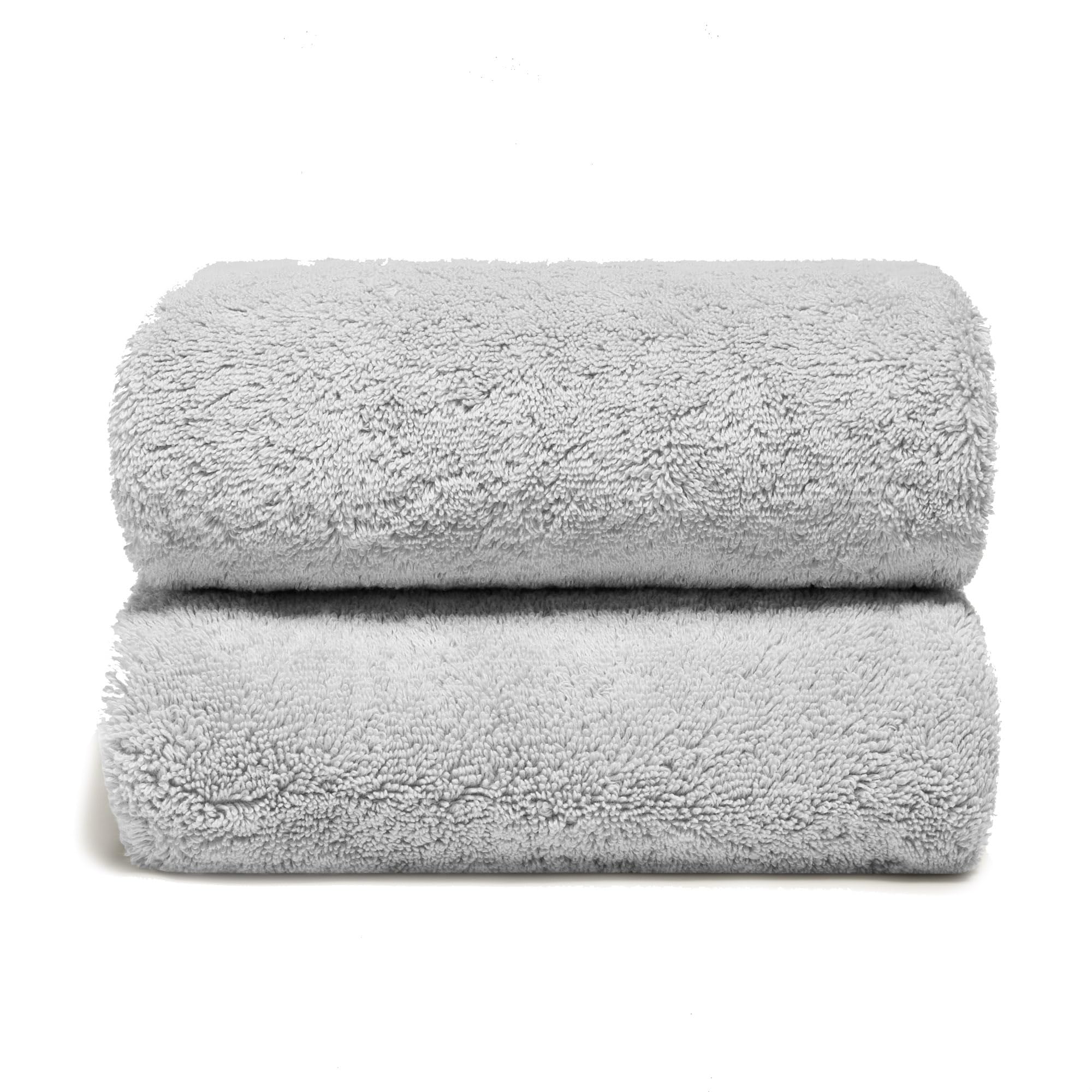 Italic Ultraplush 100% Australian Cotton Bath Sheets - Set of 2 Luxury Extra Large Heavy Duty Bath Sheets, 800GSM Plush and Absorbent Bath Sheets for