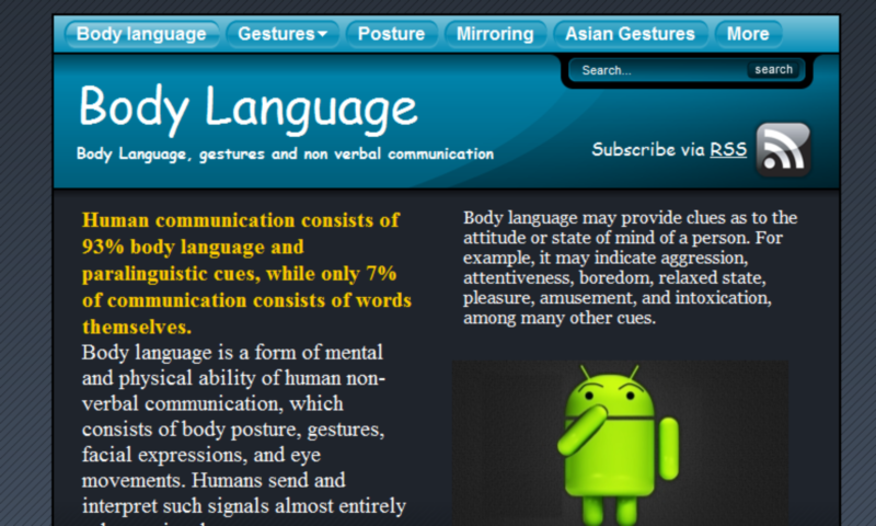 Body Language - App on Amazon Appstore