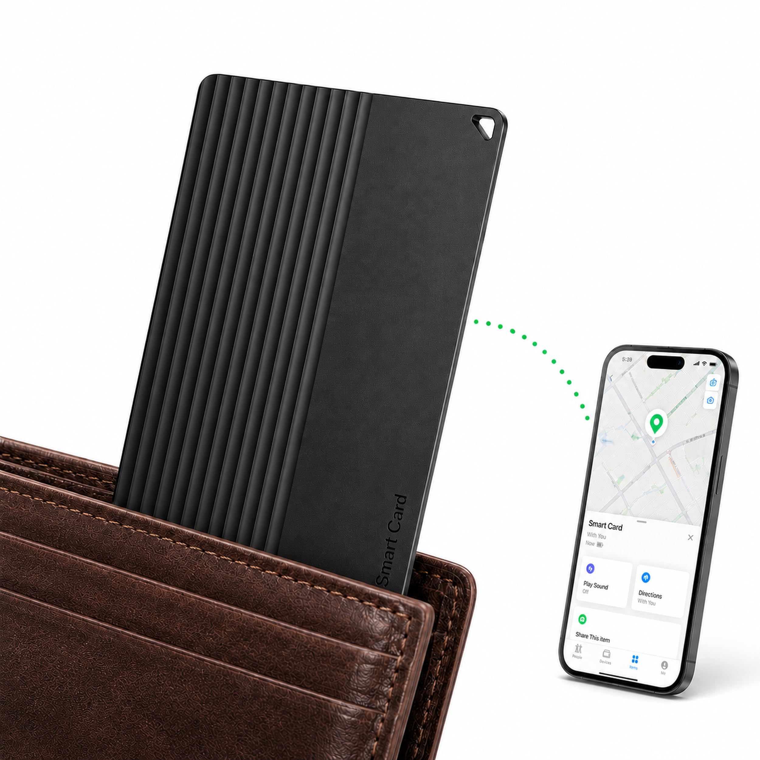 Wallet Tracker Card Compatible with Apple Find My, 5 Year Battery-image-40