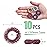 Mr. Pen- Spiky Sensory Rings, 10 Pack, Vintage Colors, Stress Relief Fidget Sensory Toys, Fidget Rings, Fidget Ring for Anxiety, Stress Relief Rings, Massager for Fidget ADHD Autism, Sensory Ring