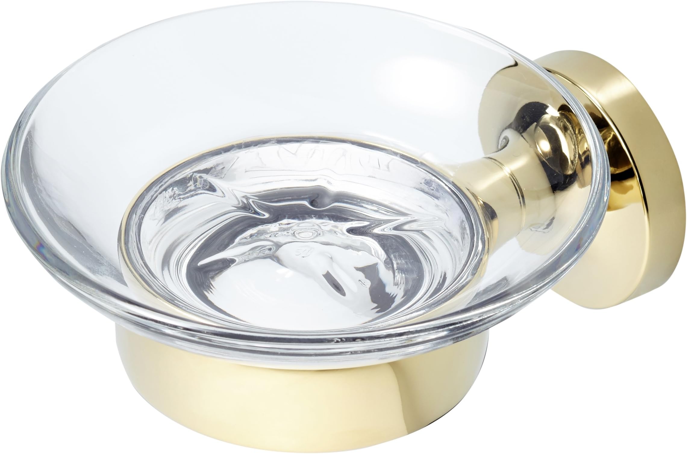 GEESA 7303 Soap Dish Metal Gold 12.7 x (11 x 5.6 cm