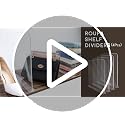 ROUFA Clear Acrylic Shelf Dividers – 8-Pack, 11.8x11 Inches, Clipless Design For Any Thickness Shelves, Organizer For Closet, Kitchen, Office