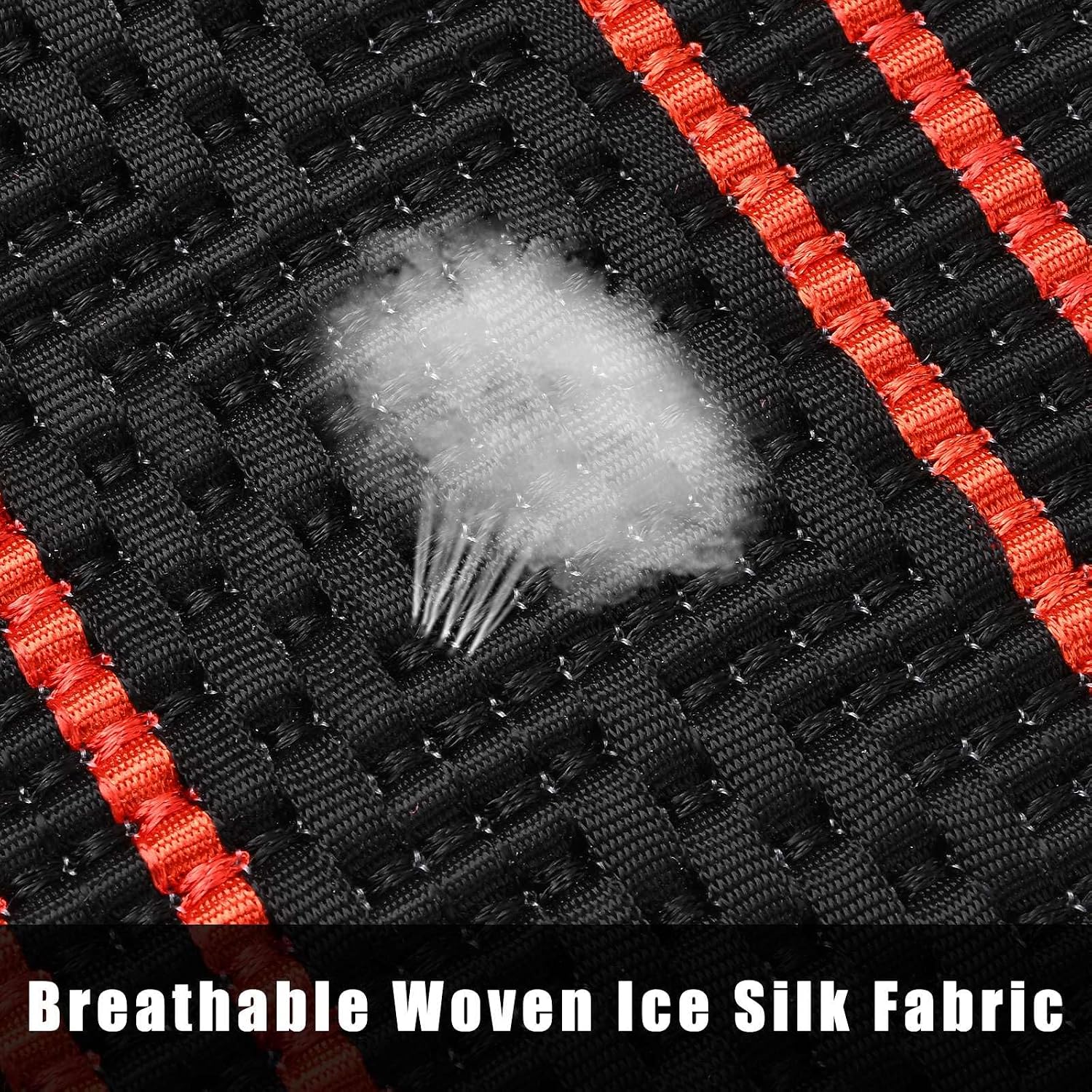 Breathable Ice Silk Fabric Seat Cushion Fits forklifts, Loaders, Excavators, Cranes, Tractors, Wheel Loaders, and Road Rollers, Car Seat Mat Protector Pad for Engineering Agricultural Vehicles