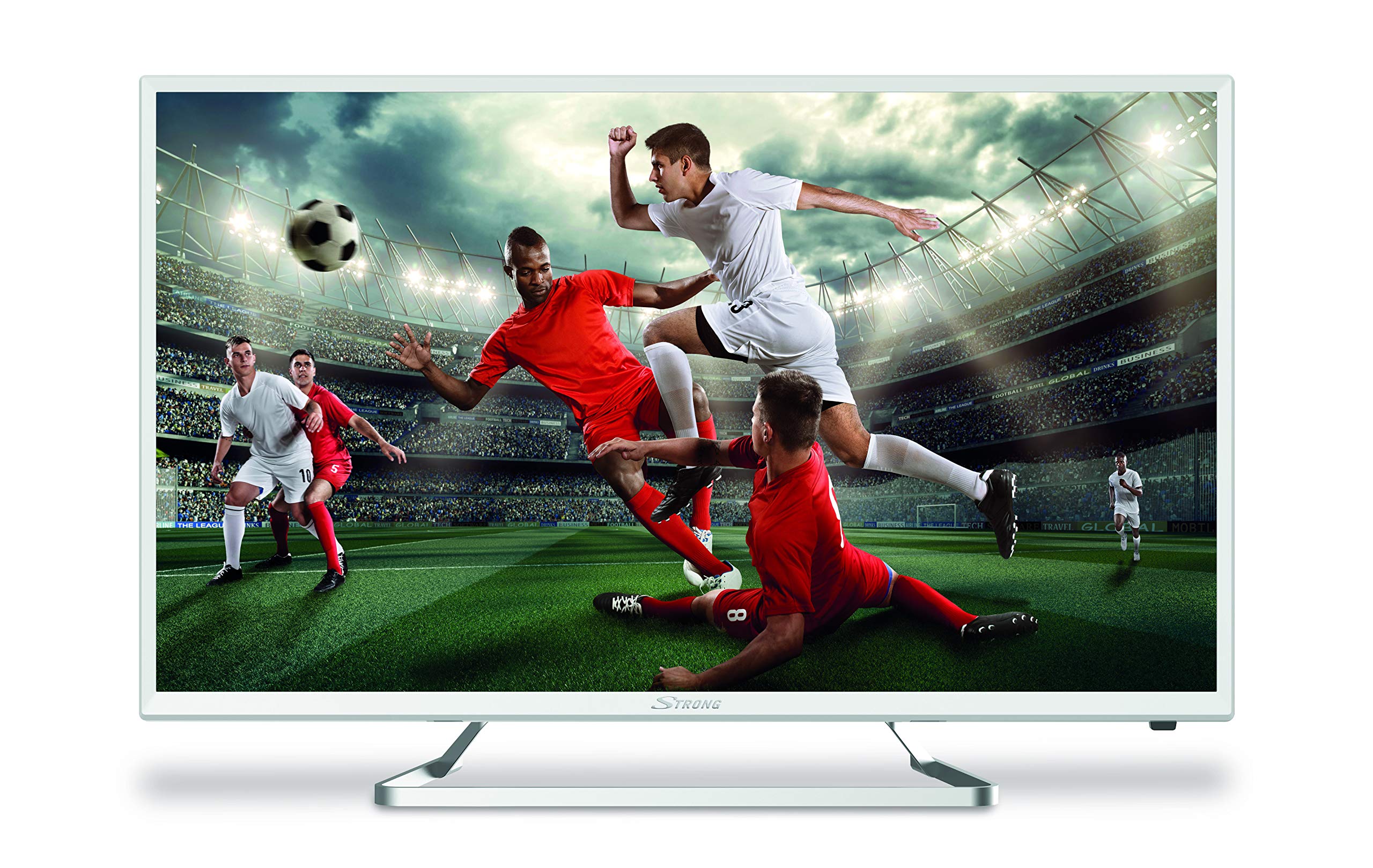 schermo lcd 32 inch hd led televisore tripleset bianco