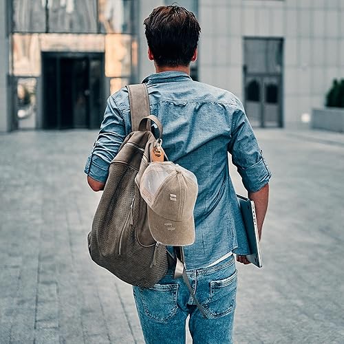 Miniatura 5 de BAREFOOT CARIBOU Hat Clip for Travel, Hands-Free Bag, Backpack, Purse, and Hiking Gear Clip-on Holder Strap for Baseball, Snapback, and Ponytail Caps