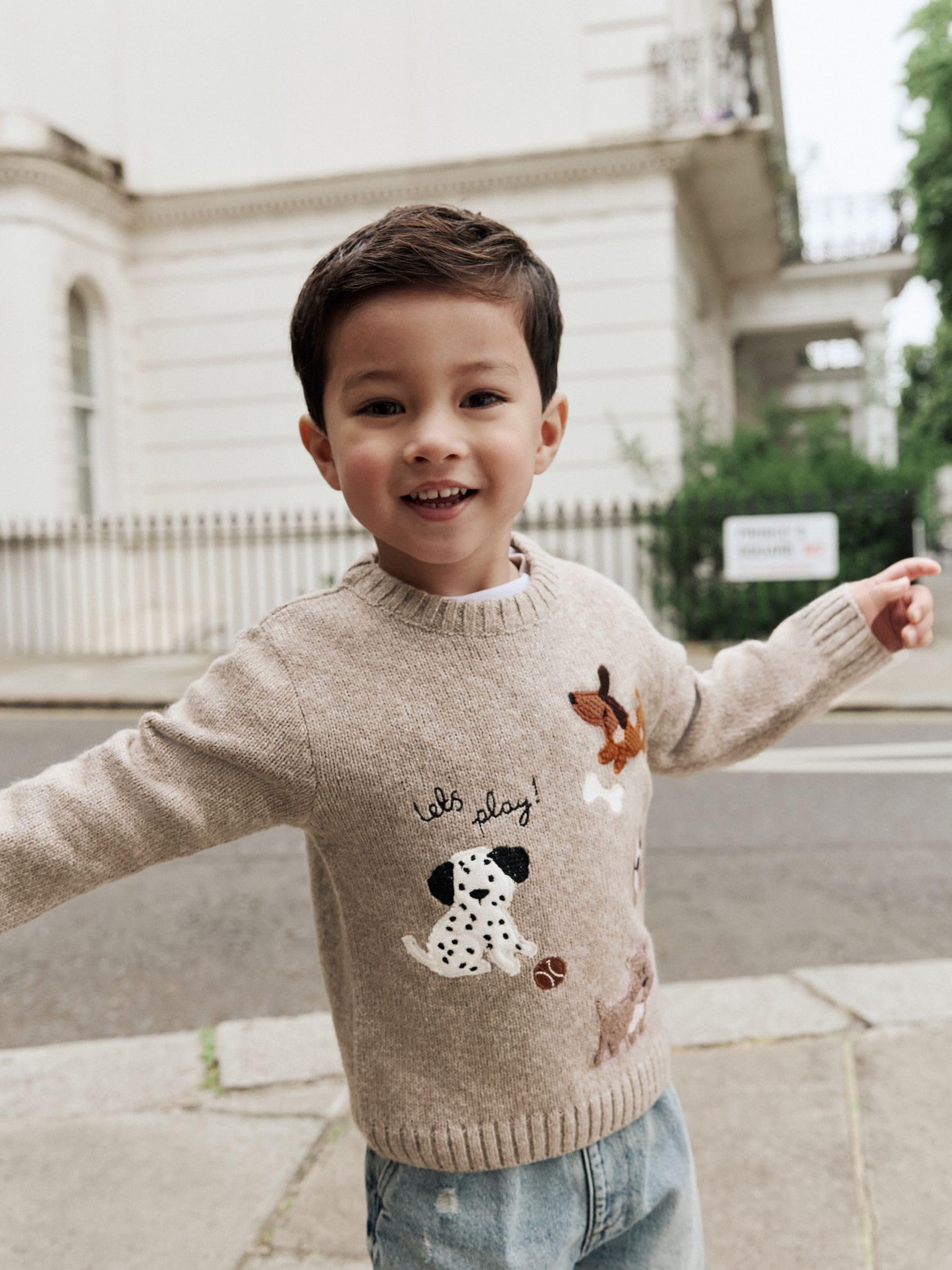 NEXT Jungen Gestrickter Rundhalspullover 62-122